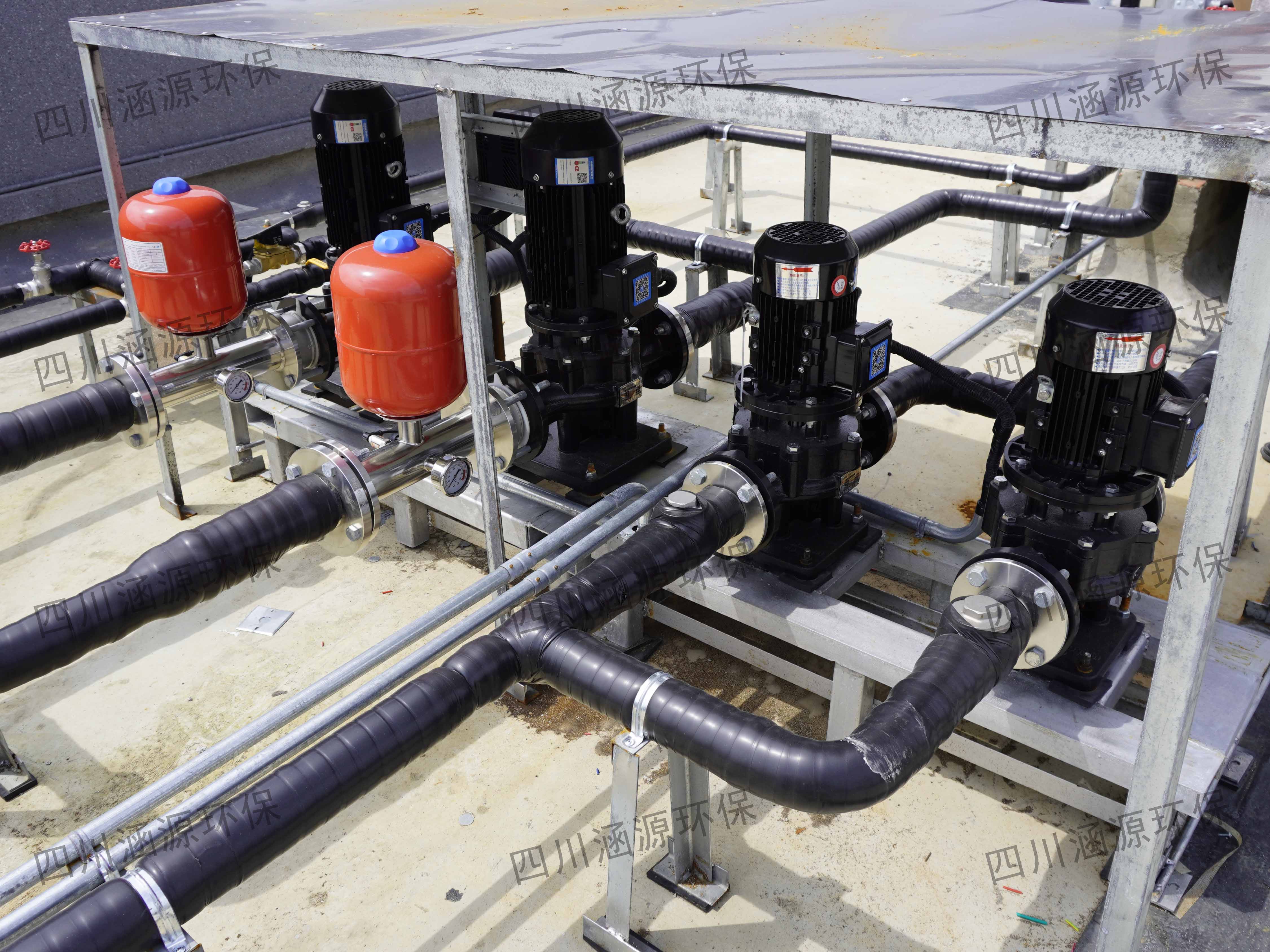 空氣能中央熱水系統